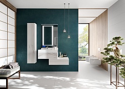 Акватон Тумба под раковину Сакура 80 ольха наварра/белая – фотография-5